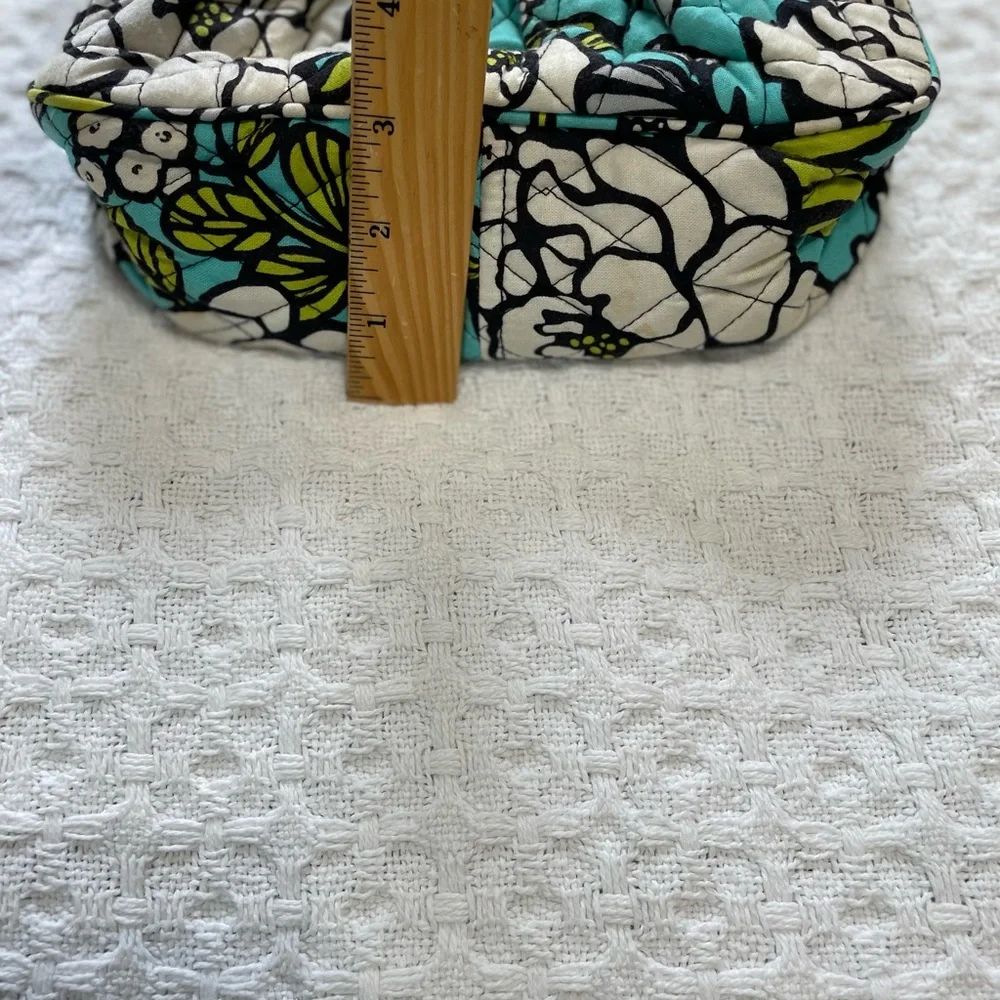 Vera Bradley Floral Crossbody Bag -‎ Blue and Green~ Small Bag